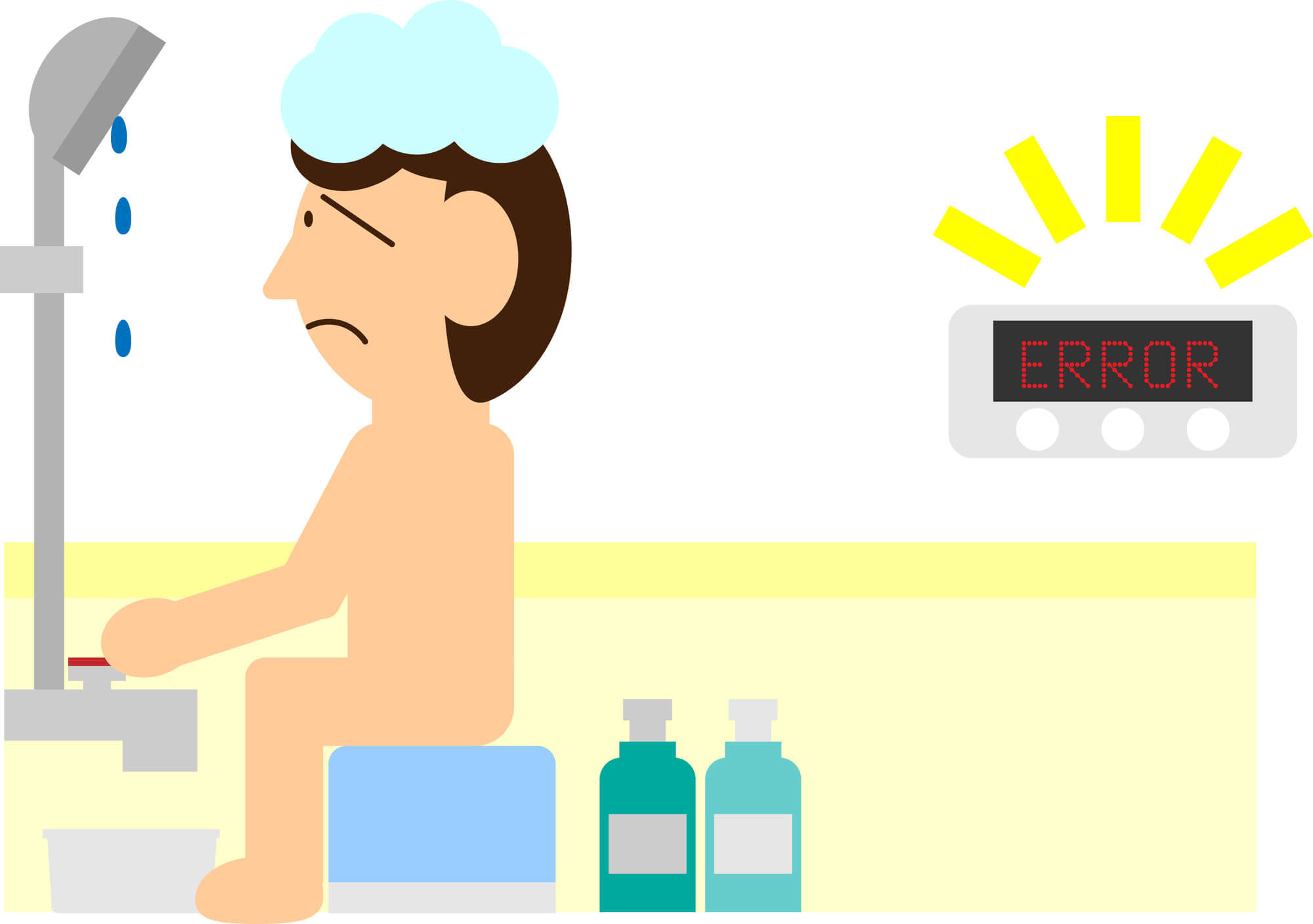 エコキュートが故障してお湯が出なくなった時の対処法